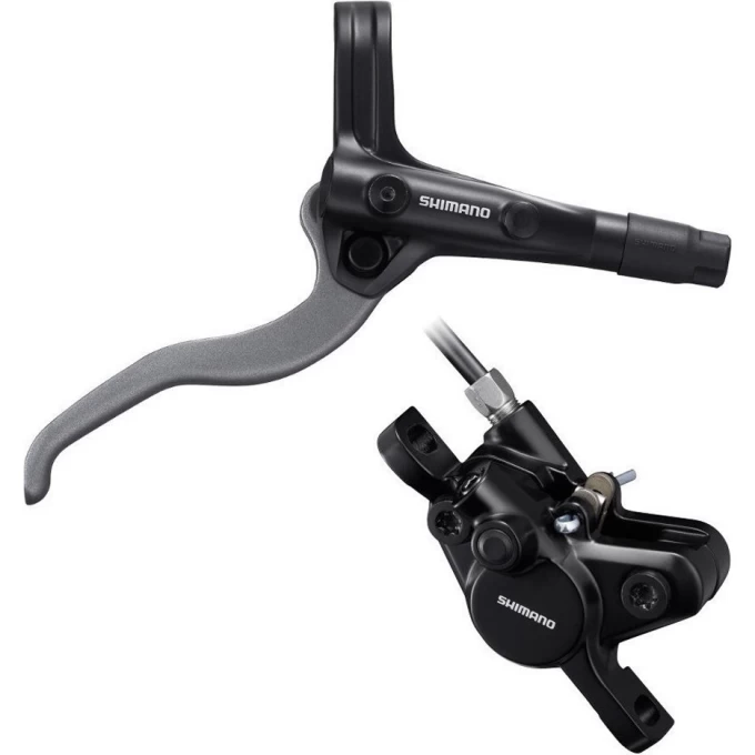 Тормоз дисковый SHIMANO MT400, BL(левый)/BR(передний), полимерные колодки, 1700мм, серебристый EMT400KRRXRA170 Тормоз дисковый SHIMANO MT400, BL(левый)/BR(передний), полимерные колодки, 1700мм, серебристый EMT400KRRXRA170