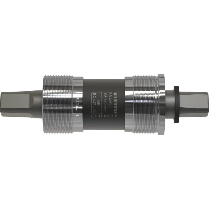 Каретка SHIMANO UN300, 73/122.5(123LL), без болтов, индивидуальная упаковка EBBUN300C23X Каретка SHIMANO UN300, 73/122.5(123LL), без болтов, индивидуальная упаковка EBBUN300C23X