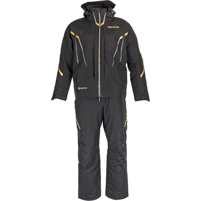 Костюм утеплённый SHIMANO NEXUS RB-119T Gore-Tex, чёрный, размер 2XL 59YRB119T1A Костюм утеплённый SHIMANO NEXUS RB-119T Gore-Tex, чёрный, размер 2XL 59YRB119T1A