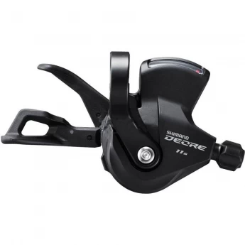 Шифтер SHIMANO DEORE, M5100-R, правый, 11 скоростей, на хомут, c индикатором, тросс 2050мм с SP41 1880мм