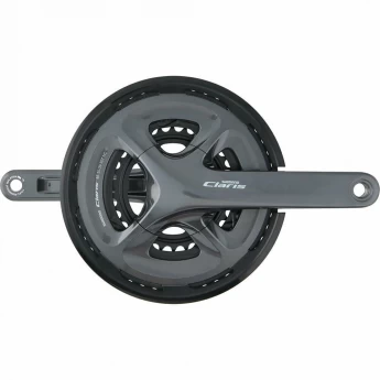 Система SHIMANO CLARIS, R2030, 175мм, интегрированный вал, 8 скоростей с защитой 50/39/30T Система SHIMANO CLARIS, R2030, 175мм, интегрированный вал, 8 скоростей с защитой 50/39/30T