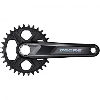 Система SHIMANO DEORE M6100-1, для 1x12 скоростей, 170мм, интегрированный вал, 32T без каретки, для CL:52мм Система SHIMANO DEORE M6100-1, для 1x12 скоростей, 170мм, интегрированный вал, 32T без каретки, для CL:52мм
