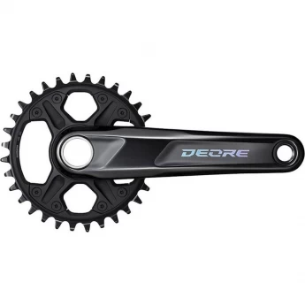 Система SHIMANO DEORE M6130-1, для 1x12 скоростей, 175мм, интегрированный вал, 32T без каретки, для CL:56.5мм Система SHIMANO DEORE M6130-1, для 1x12 скоростей, 175мм, интегрированный вал, 32T без каретки, для CL:56.5мм