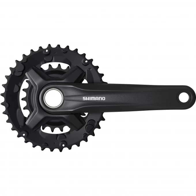 Система SHIMANO MT210-2, 175 мм, 36/22T, интегрированный вал, черный, для 9 скоростей EFCMT210EX62L