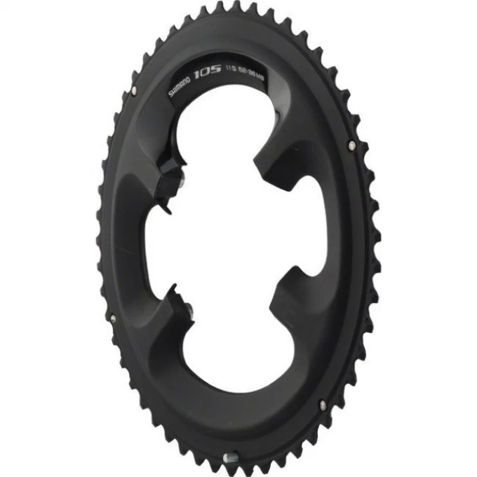 Звезда SHIMANO 105 52T-MB, передняя, для FC-5800, для 52-36T, черный, Y1PH98110